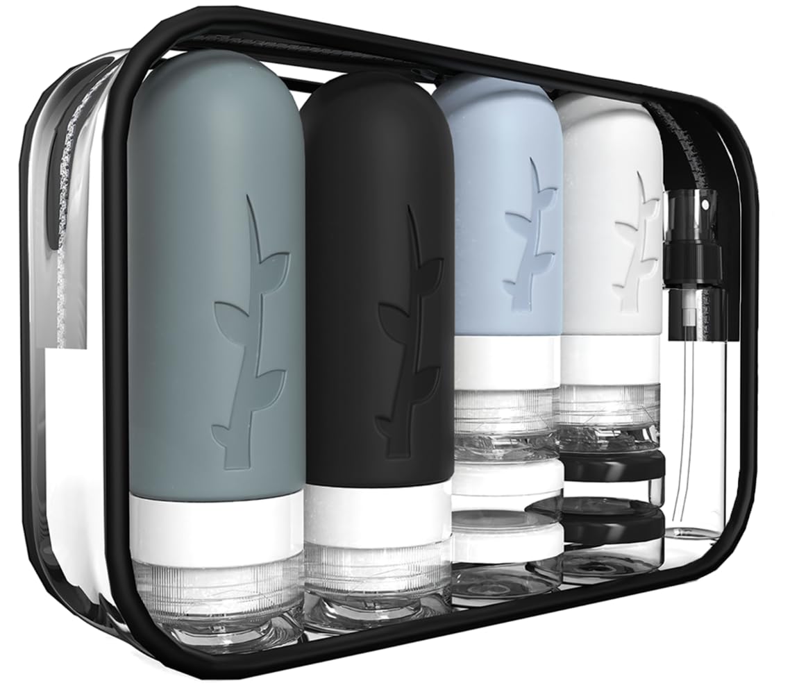 18pack Travel Bottles for Toiletries,TSA Approved ... - Image 2