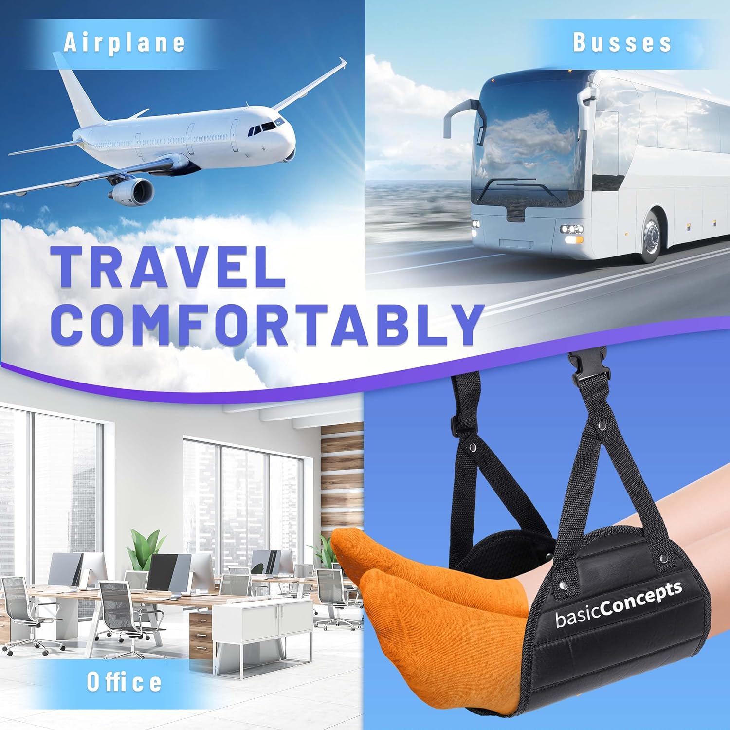 Airplane Footrest (Travel Comfortably), Perfect Fo... - Image 8